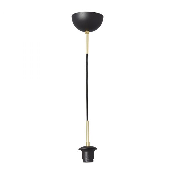 Malung Loftlampe 130cm Sort/Messing