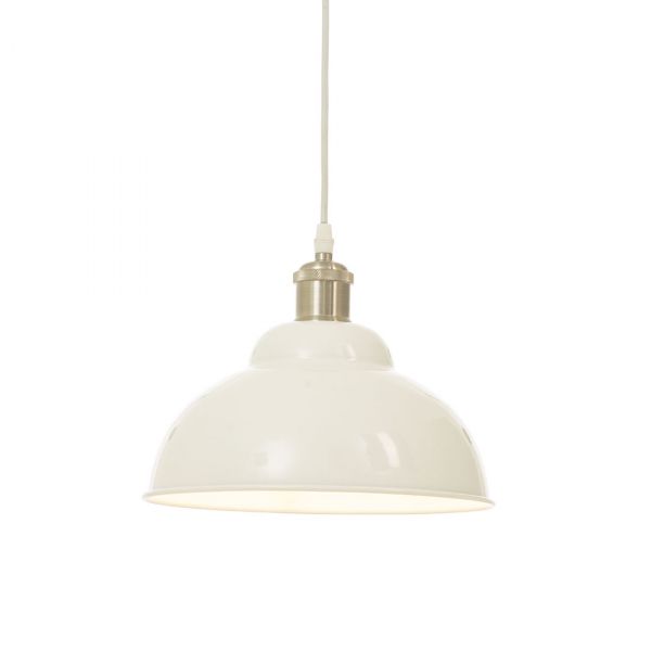 Bonnie loftlampe 25 cm hvid / sølv