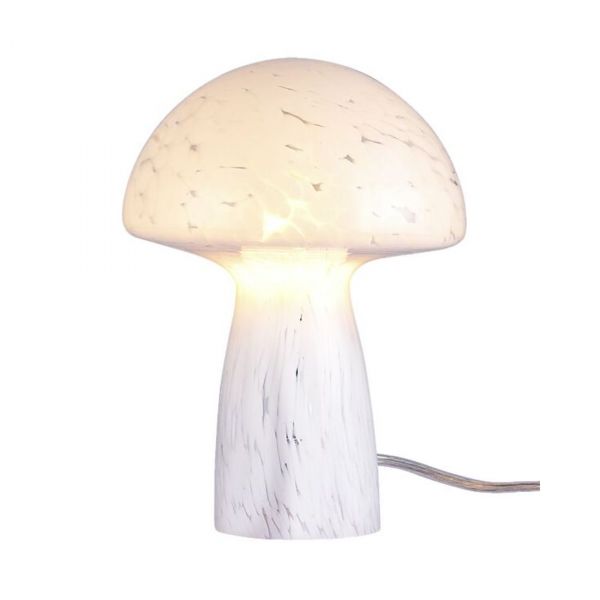 Mushi Bordlampe Hvid 21cm