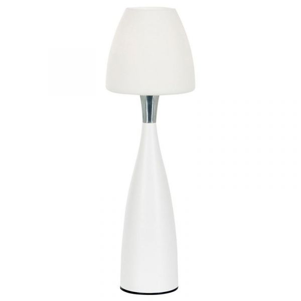Anemon Hvid/Opalglas 39 cm Bordlampe