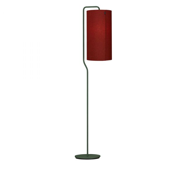 Pensile gulv lampe Grøn/Rød 170cm