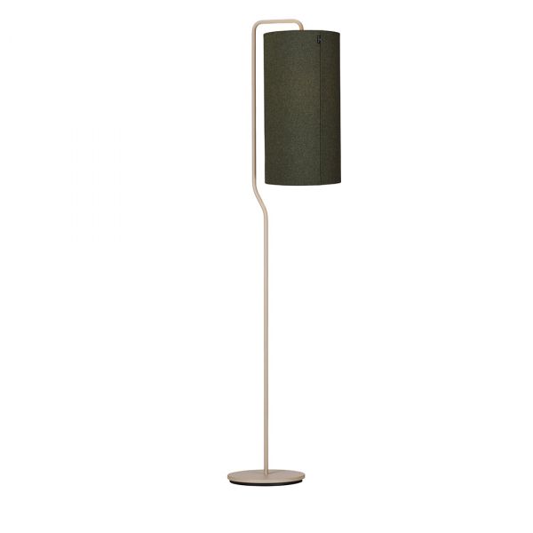 Pensile gulv lampe Sandfarvet/Grøn 170cm