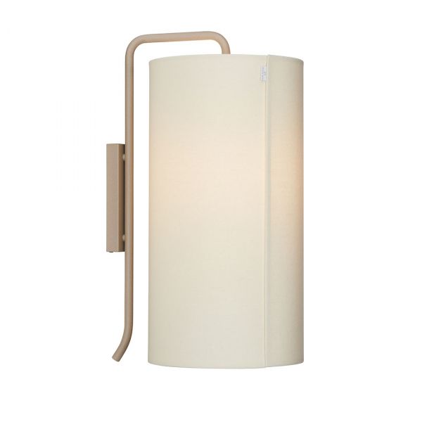 Pensile væglampe Sandfarvet/hvid 60cm