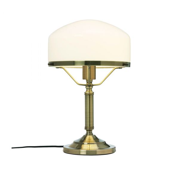 Ditmar Bordlampe Antik/Opal 38cm