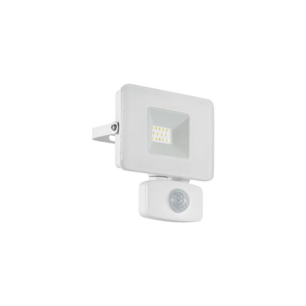 Faedo 3 LED Strålekaster 10W Hvid Sensor IP44