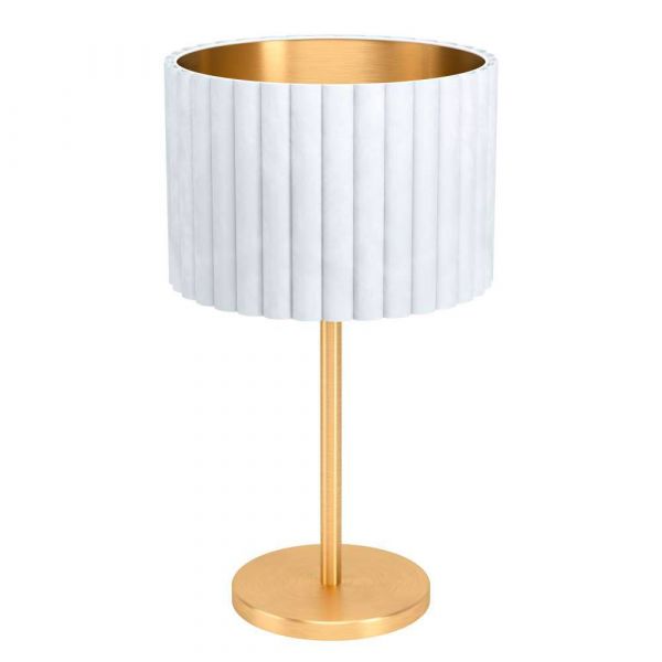 Tamaresco Bordlampe Guld/Hvid 52cm