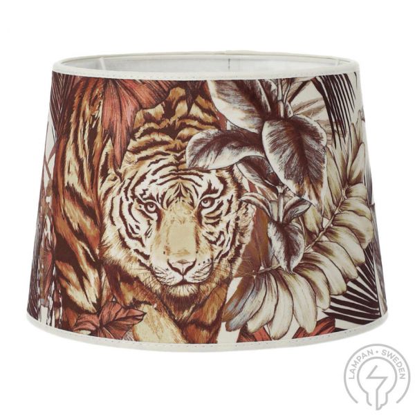 Bengal Tiger Lampeskærm Multi 24cm