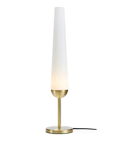 Bern Brass/White Bordlampe