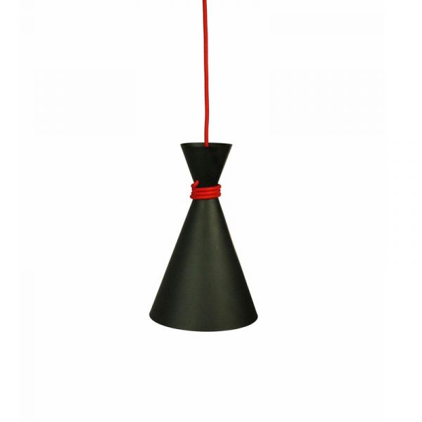 Black 18 cm Loftlampe