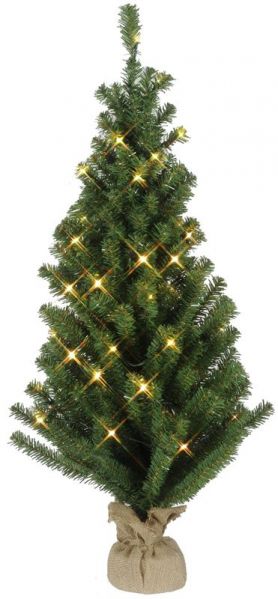 Bordjuletræ med LED 90 cm