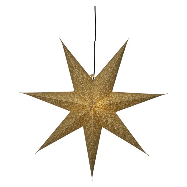 Brodie Adventstjerne Guld 60cm