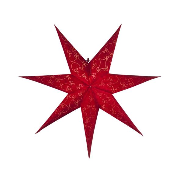 Decorus Rød 63cm Papstjerne