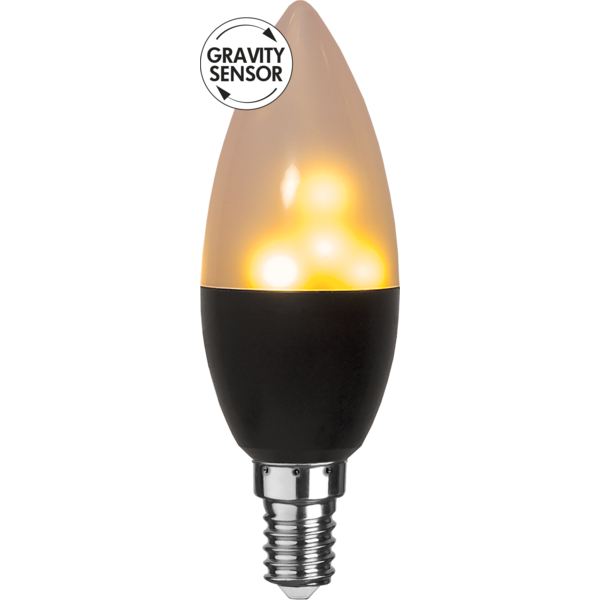 Ledpære  E14 0,8-1,2W Flame LED
