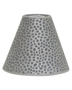 Furley Lampskärm Silvergrå 22cm E27 Toppring från Hallbergs Lampskärmar