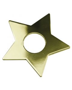 Manschett Stjärna 7-Pack Guld från Star Trading