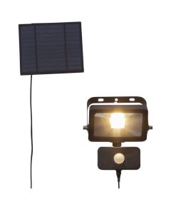 Powerspot Solcell Vägglampa 40/800Lm Rörelsesensor från Star Trading