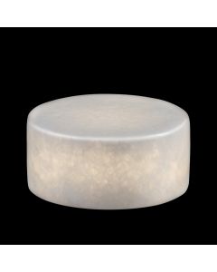 Marble LED Bordsljus Vit 4cm Batteri från Unison I Häradsbäck