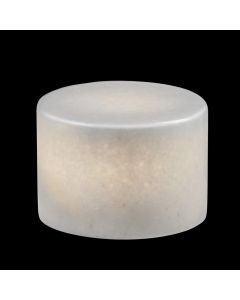 Marble LED Bordsljus Vit 6cm Batteri från Unison I Häradsbäck