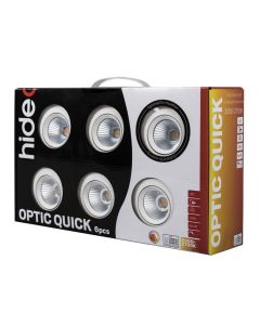 Optic Quick ISO Spotlight 6W 6-pack Vit från Hidealite